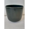Kerámia kaspó BARI ZÖLDESKÉK 19CM     