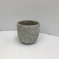 Kerámia kaspó NDT ROTTERDAM ZÖLD 14/13 CM   