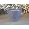 Kerámia kaspó NDT MALMÖ BUBBLE SZÜRKE 15/13,5 CM  