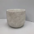 Kerámia kaspó NDT VENICE FEHÉR 20,5/18 CM   