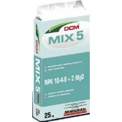 Szerves trágya DCM MIX NPK 10-4-8+3MgO 25KG