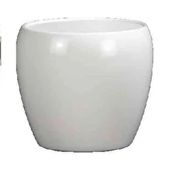 Kerámia kaspó NDT ZT 5500 1-01W FEHÉR KERÁMIA KASPÓ 18/15,2CM
