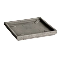 Kerámia bonsai tál alátét VULCAN OKERÁMIA SZÖGLETES BONSAI TÁL ALÁTÉT VULCANO 17×17 SVQ.ET2417 17×17      