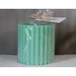 Gyertya HENGER TÜRKÍZ 15×8CM     