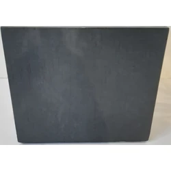 Kültéri kaspó NDT LIVERPOOL SÖTÉT SZÜRKE KOCKA 35,5/32CM  