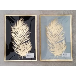 Tál MADÁRTOLL MINTÁS 26×18CM     