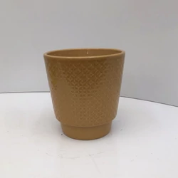 Kerámia kaspó NDT ODENSE SÁRGA KASPÓ 15/15,5 CM  
