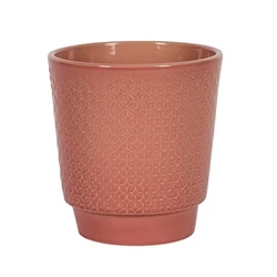 Kerámia kaspó NDT ODENSE STAR PINK 15/15,5CM   