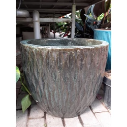 Kaspó NDT HAMBURG TÜRKIZ ZÖLD 51/45CM   