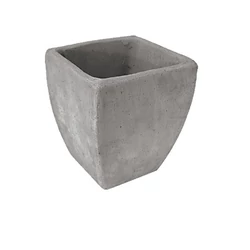 Kerámia kaspó magas LISCIO VULCANO  25X25X30
