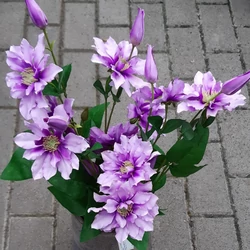 SELYEM VIRÁG CLEMATIS 65 CM /4923