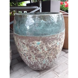 Kerámia kaspóNDT MELBOURNE 2-04MA MISTY GREEN KASPÓ 50/54CM