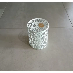 Fém FÉM HENGERES MÉCSESTARTÓ 15CM