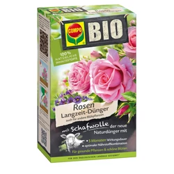 COMPO bio rózsa táp GYAPJÚVAL 750 G