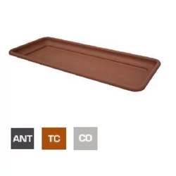 Műanyag balkonláda alátét 75×32×5,1CM ANTRACIT   