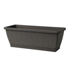 Balkonláda KEZAR 40×20×18CM ANTRACIT 8L 