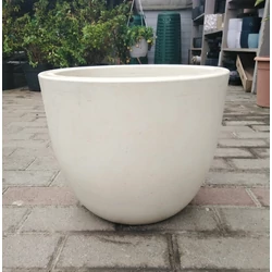 Műanyag duplafalú kaspó BÉZS 34×28CM 18L  