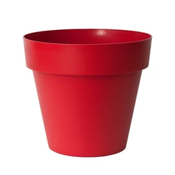 Műanyag cserép 50CM ENAMEL RED MITU PAC