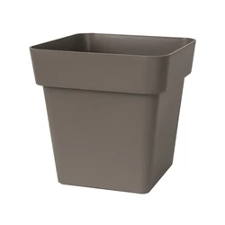 Műanyag kaspó MŰANYAG NÉGYSZÖGLETES CSERÉP 40CM TAUPE MITU 2914G9
