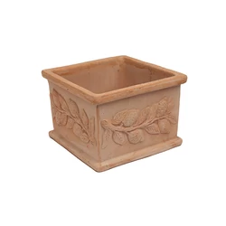 Kerámia négyszögletes edény LIMONI 23×23×16 CUBO     