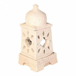 MAROKKÓ LÁMPÁS NAGY 23×23×47 MOGYORÓ SZÍNŰ