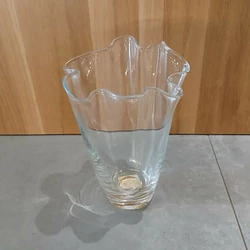 Üveg váza 22×17CM       