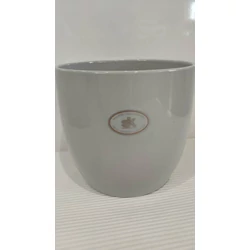 Kerámia kaspó BASEL VILÁGOSSZÜRKE 16CM     