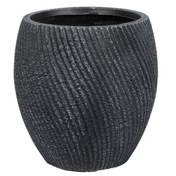 Cement kaspó NDT NEWCASTLE 55G SÖTÉTSZÜRKE KASPÓ 21/21CM