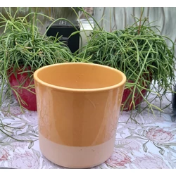 Kerámia kaspóNDT HELSINKI 2 TONE O OKRA KASPÓ 13/13,5CM