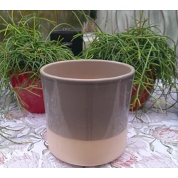 Kerámia kaspóNDT HELSINKI 2 TONE UG SZÜRKE KASPÓ 13/13,5CM