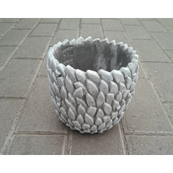 Kaspó PTMD STORMA KÉK CEMENT KASPÓ M 716791