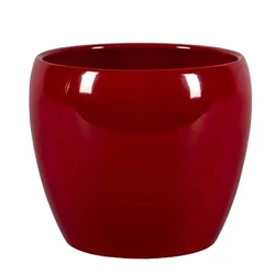 Kerámia kaspó NDT ZT 5500 1-01R PIROS KASPÓ 13/11CM