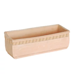 KERÁMIA BALKONLÁDA GYÖNGYMINTÁS 30X15X12 CARD I 9630