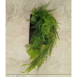 Műnövény ZÖLD MŰNÖVÉNY CSÜNGŐ 80×20×10CM
