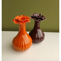 Váza YVKE VIRÁGOS VÁZA 17×10,5CM
