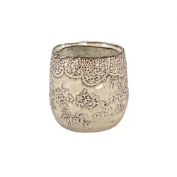 kaspó PTMD LILLY-EVA BEIGE KERÁMIA KASPÓ M 728838