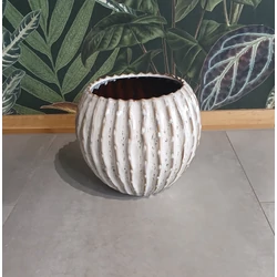 Kaspó JOVI FEHÉR KERÁMIA KASPÓ 28×32CM