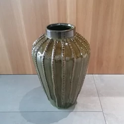 Váza CATHY ZÖLD VÁZA 35×24CM