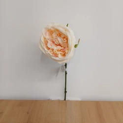 Selyemvirág SELYEMVIRÁG PEONIA 42CM KRÉMSZÍN
