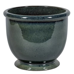 Kerámia kaspó NDT SHANGHAI 17-01DA ZÖLD 48/40CM