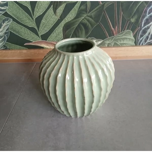 Váza ZÖLD ÖBLÖS VÁZA 22×23CM