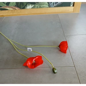 Művirág SELYEMVIRÁG PIPACS 74CM
