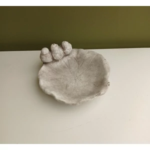 Dekoráció CEMENT SZÜRKE MADÁRITATÓ 22×22×10CM