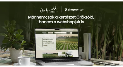 „Már nemcsak a kertészet Örökzöld, hanem a webshopjuk is!”