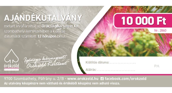 Ajándékutalvány minden alkalomra!