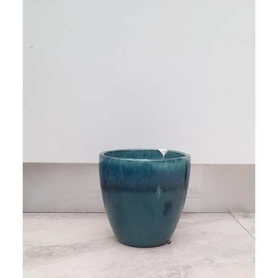 Kaspó PTMD NORTY BLUE KASPÓ 18CM 710300
