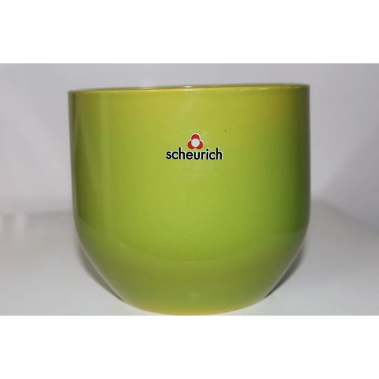 Kerámia kaspó KERÁMIA SZÍNES 820/16 PURE GREEN   