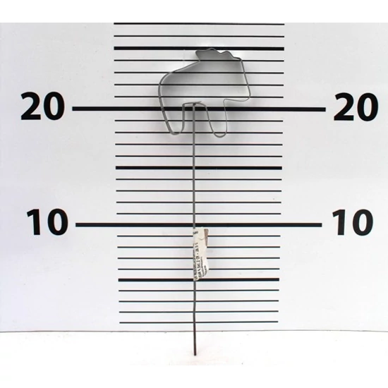 Fém mézeskalácsformák pálcikán 6,5×1,2CM       
