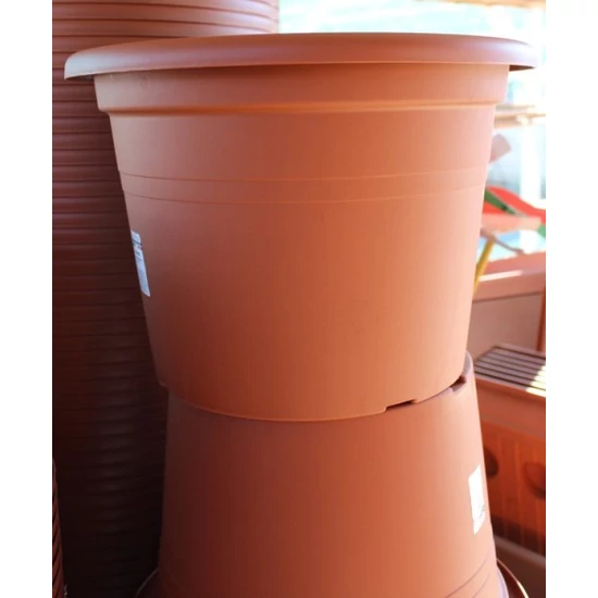 Műanyag konténer CILINDRO TERRAKOTTA 30×21,2CM 8,5L 