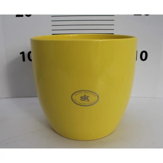 Kerámia kaspó BASEL CITROM 12CM     